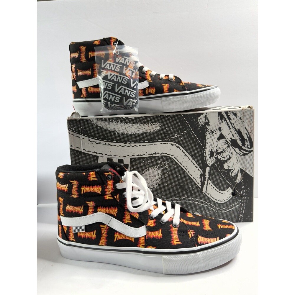 Vans Thrasher Mens 10.5 legendary American skateboarding New In Damaged Box.